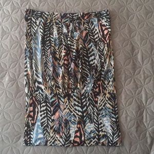 H&M Multicolor Patterned Mini Dress